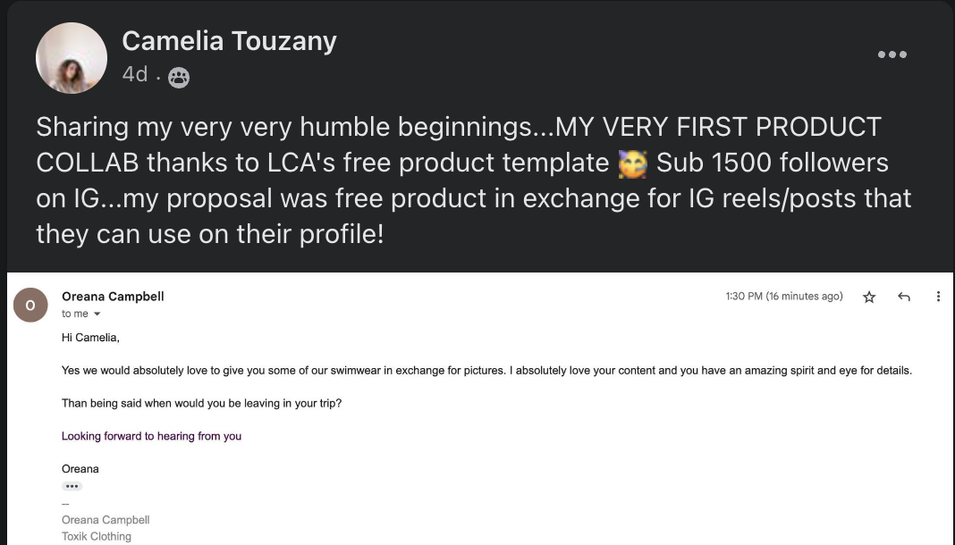 LCA community testimonial